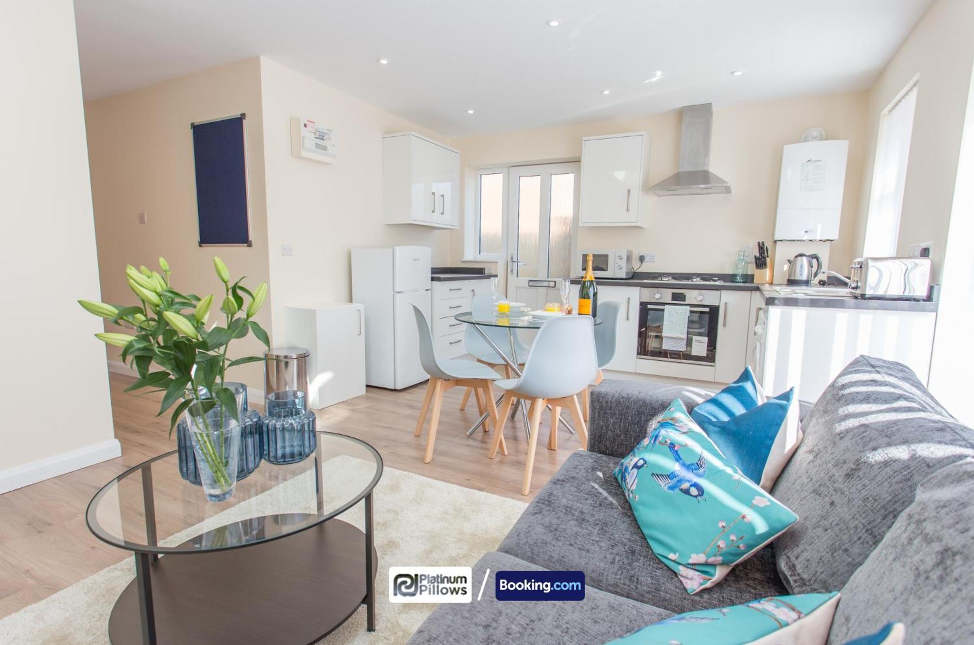 Modern Oxford 2 Bedroom Apartments, Near John Radcliffe Hospital, Weekly & Monthly Deals Extérieur photo